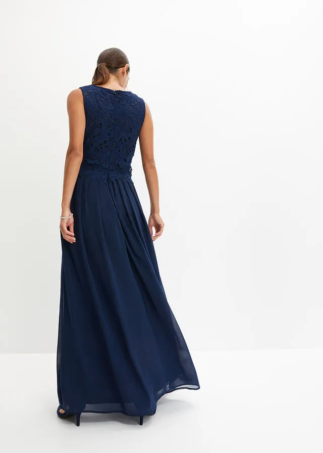 Vestido largo Azul marino