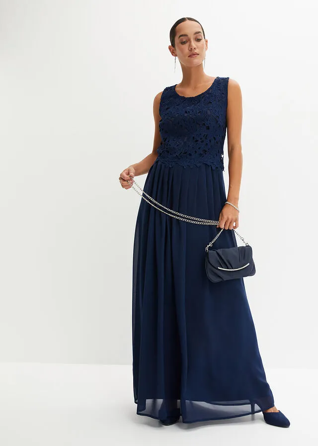 Vestido largo Azul marino