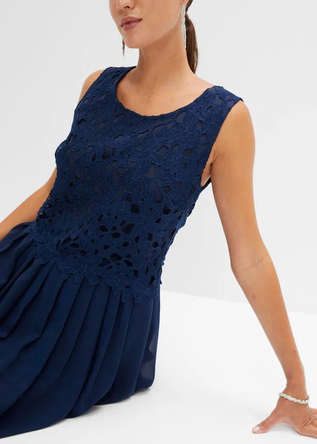 Vestido largo Azul marino