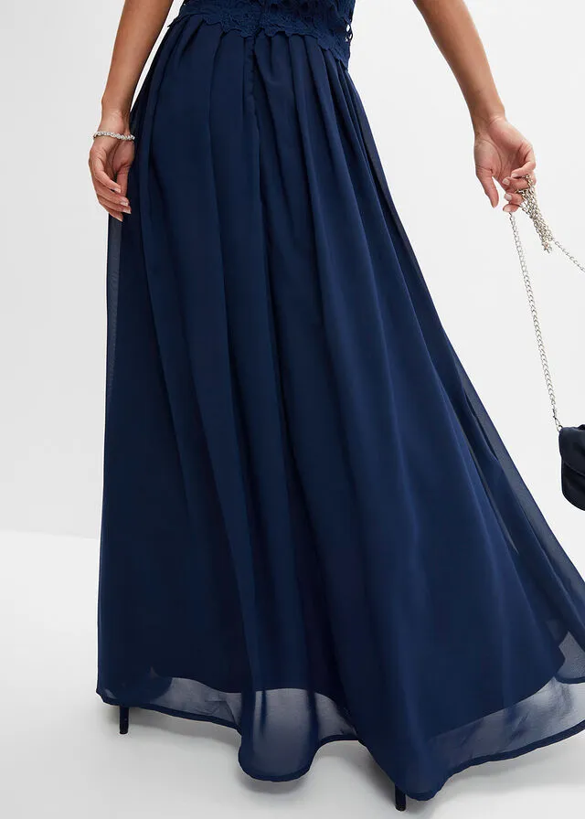 Vestido largo Azul marino