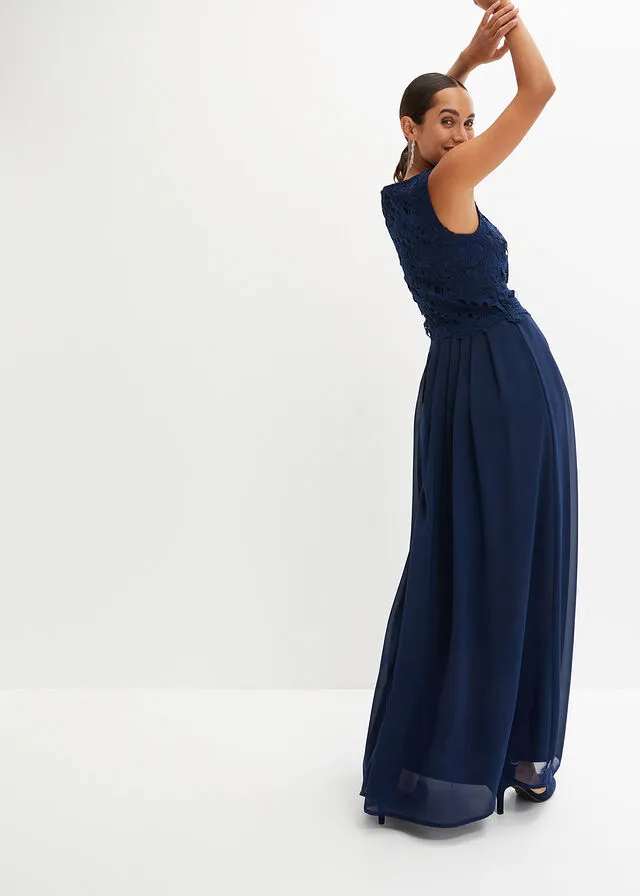 Vestido largo Azul marino