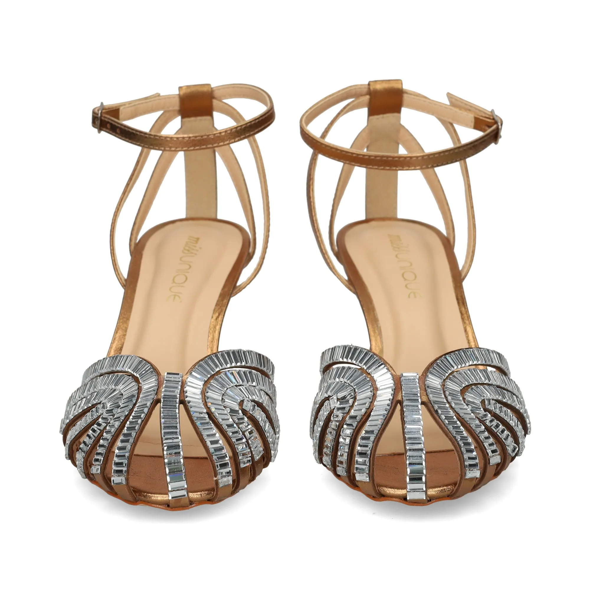VICENZA Sandalias con tacón de Mujer BRONCE