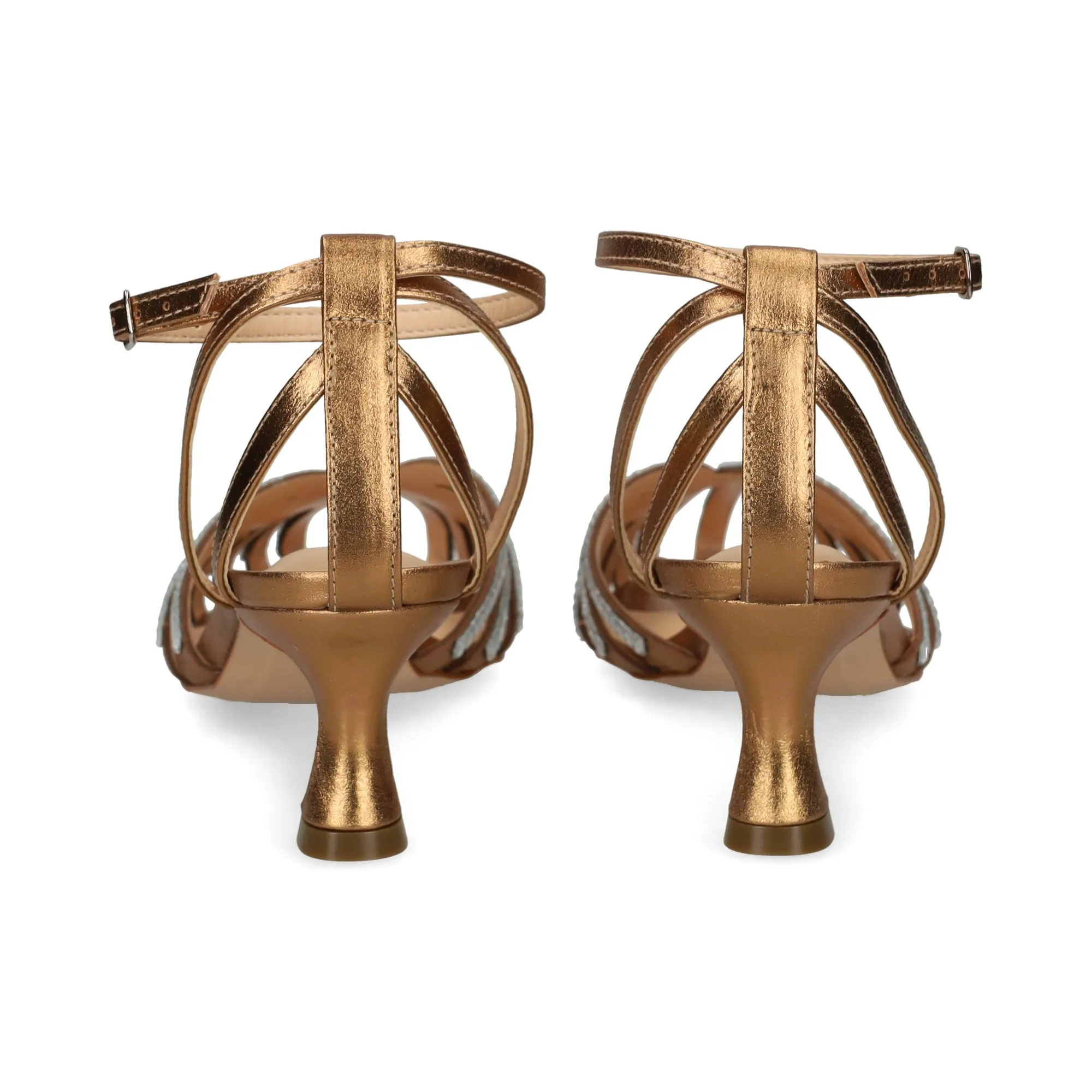 VICENZA Sandalias con tacón de Mujer BRONCE