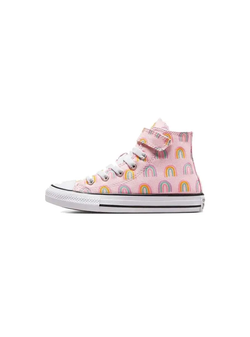 ZAPATILLA BABY CONVERSE CTAS EASYON ROSA ARCOIRIS