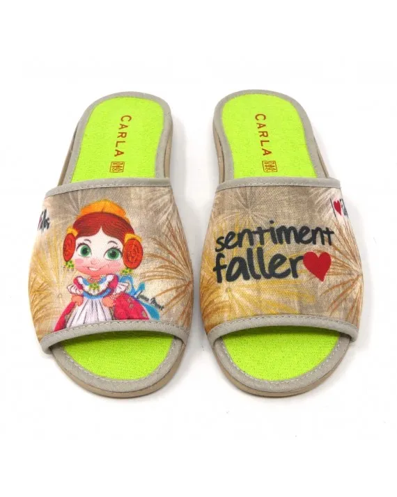 ZAPATILLA CASA FALLERA  MUJER 5571
