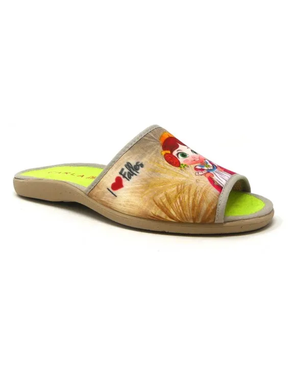 ZAPATILLA CASA FALLERA  MUJER 5571