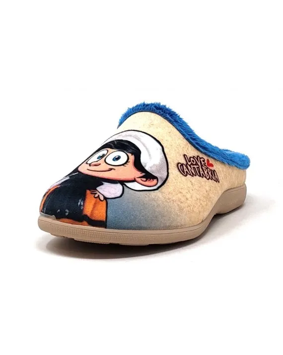 ZAPATILLA CASA MUJER 5564 CANTABRIA