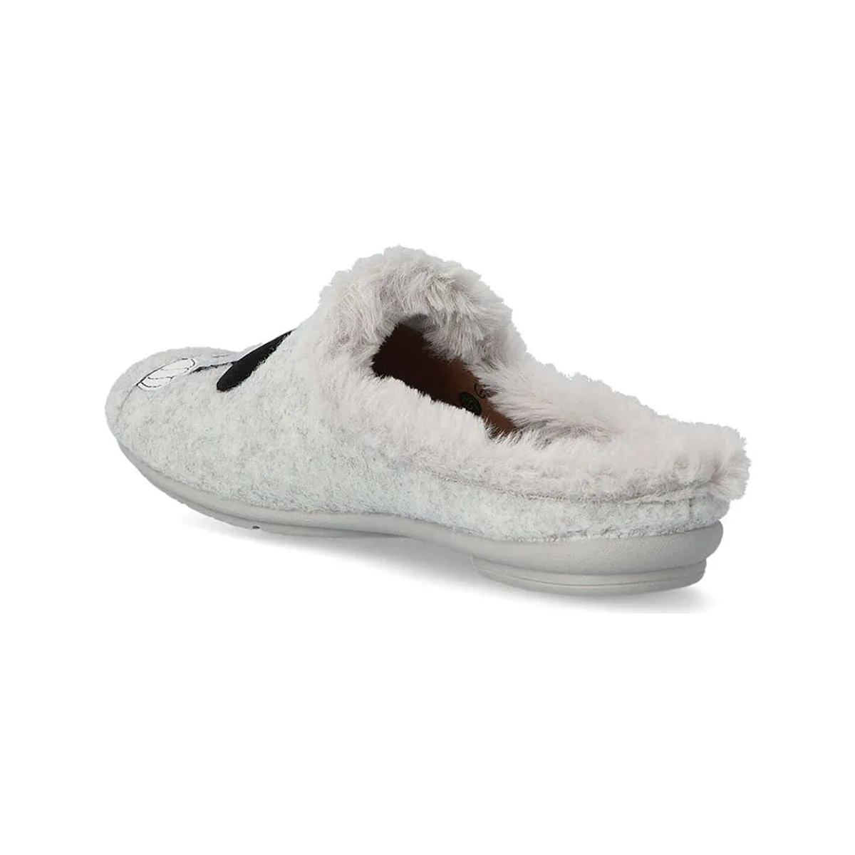 ZAPATILLA CASA  RATONES GRIS