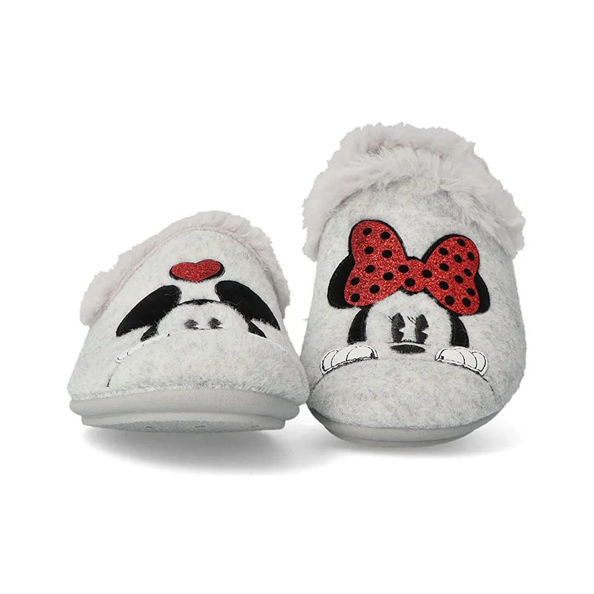 ZAPATILLA CASA  RATONES GRIS