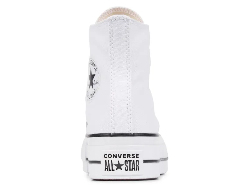 ZAPATILLA CONVERSE ALTA DE LONA CON PLATAFORM EN COLOR BLANCO (560845C) O NEGRO (560846C)
