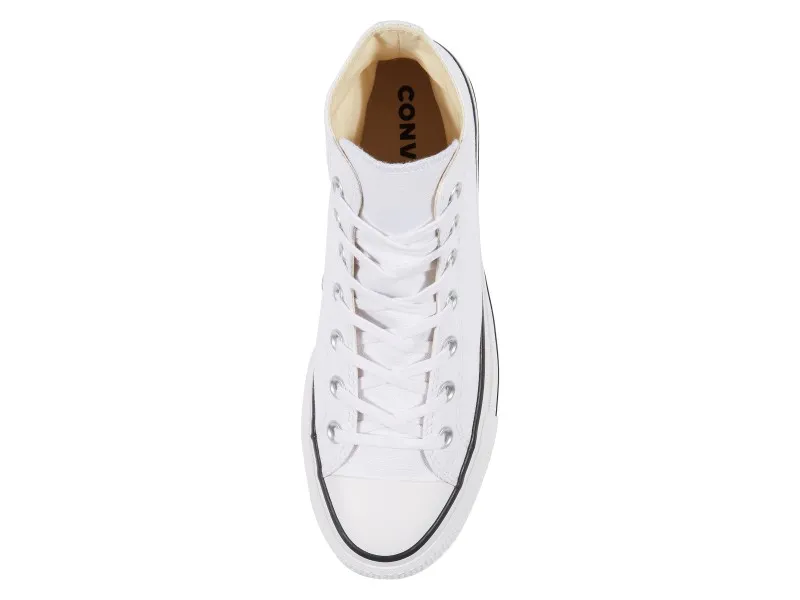 ZAPATILLA CONVERSE ALTA DE LONA CON PLATAFORM EN COLOR BLANCO (560845C) O NEGRO (560846C)