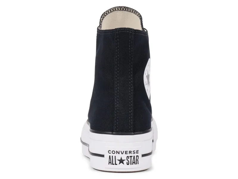 ZAPATILLA CONVERSE ALTA DE LONA CON PLATAFORM EN COLOR BLANCO (560845C) O NEGRO (560846C)