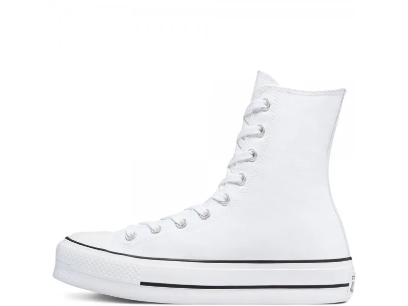 ZAPATILLA CONVERSE EXTRA HIGH PLATFORM CHUCK TAYLOR HIGH TOP 170522C EN COLOR BLANCO