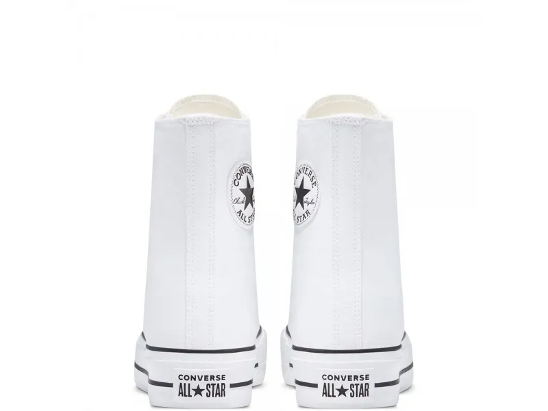ZAPATILLA CONVERSE EXTRA HIGH PLATFORM CHUCK TAYLOR HIGH TOP 170522C EN COLOR BLANCO