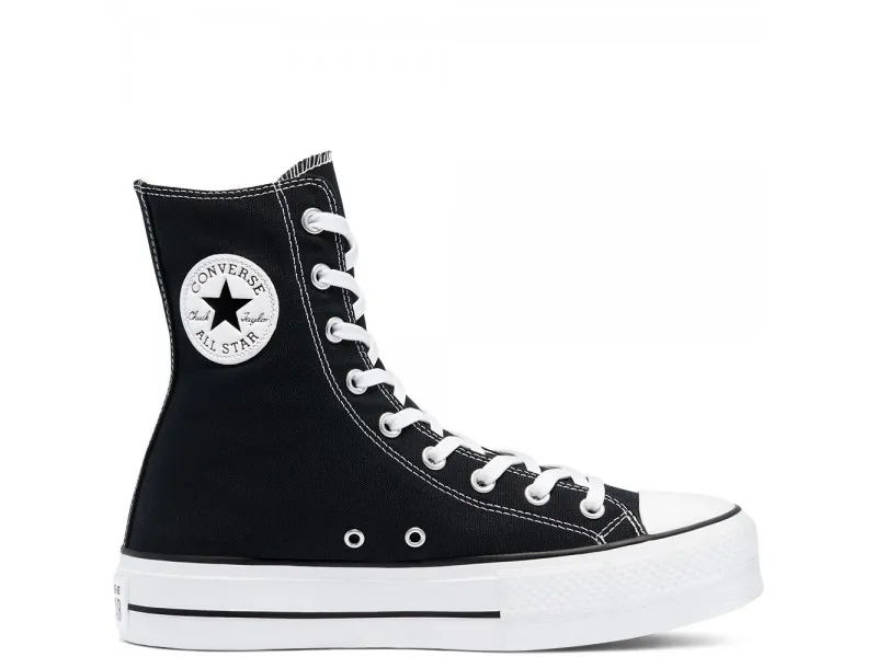 ZAPATILLA CONVERSE EXTRA HIGH PLATFORM CHUCK TAYLOR HIGH TOP 170522C EN COLOR NEGRO