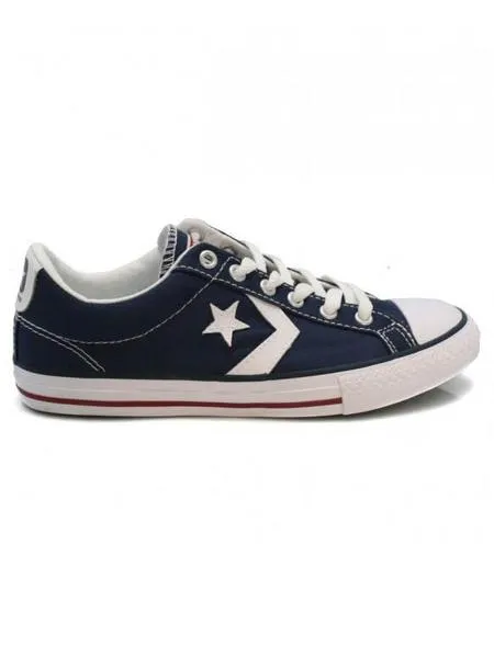 zapatilla converse lona marino