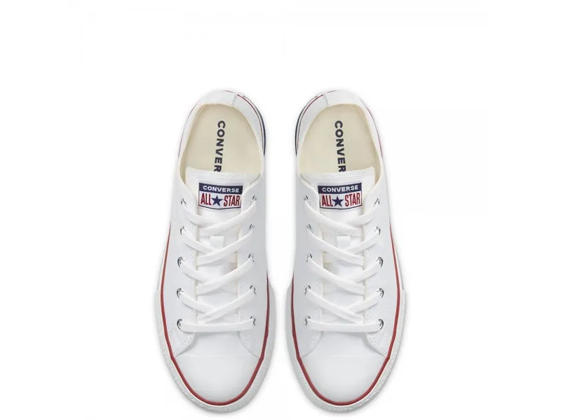 ZAPATILLA CONVERSE PLATAFORM CHUCK TAYLOR ALL STAR LOW TOP 668028C EN COLOR BLANCO
