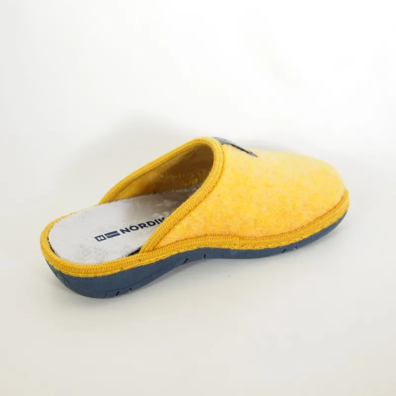Zapatillas de casa Nordika's 1718 Mostaza
