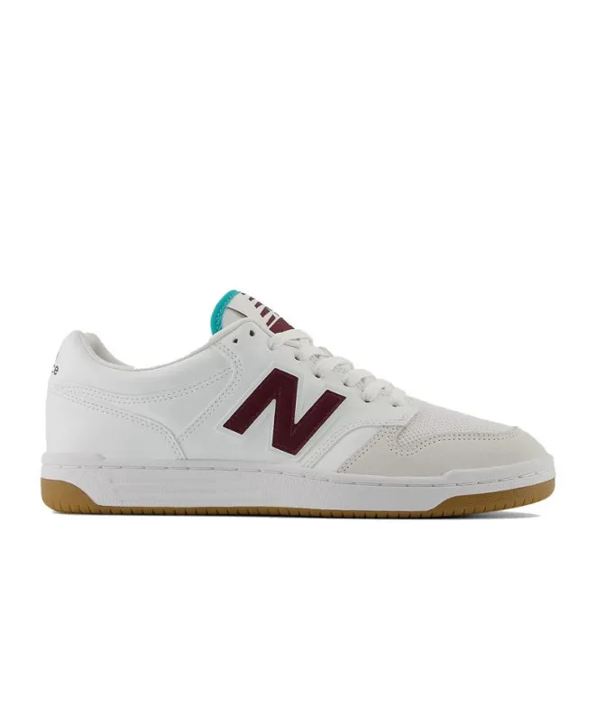 Zapatillas New Balance 480 Hombre Blanco