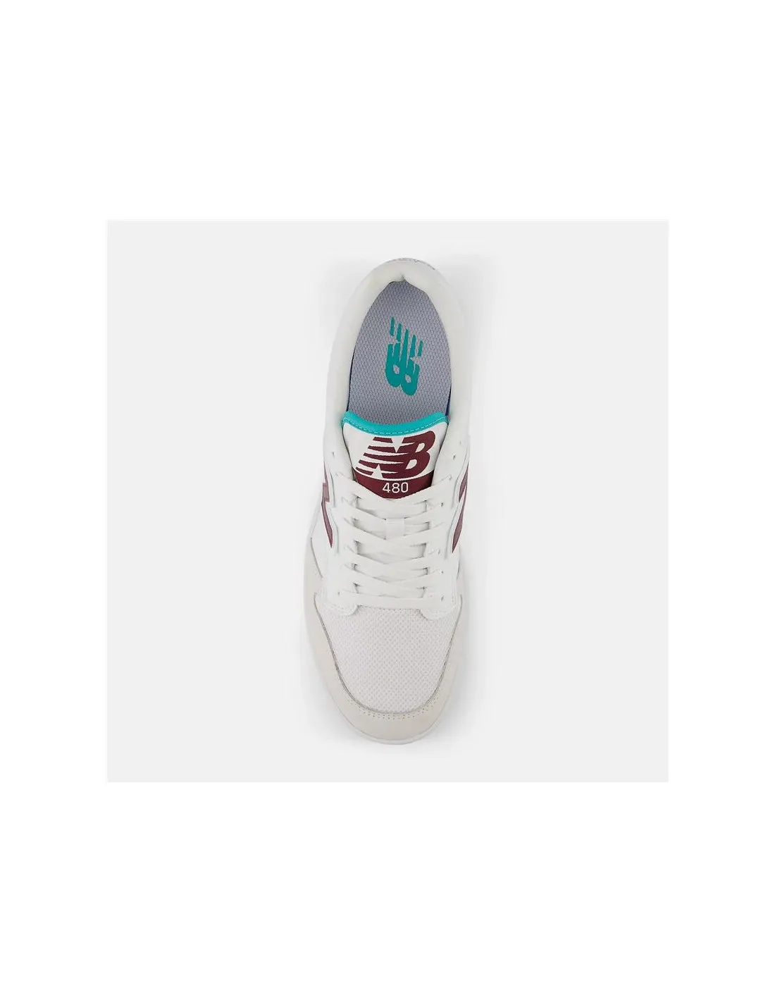 Zapatillas New Balance 480 Hombre Blanco