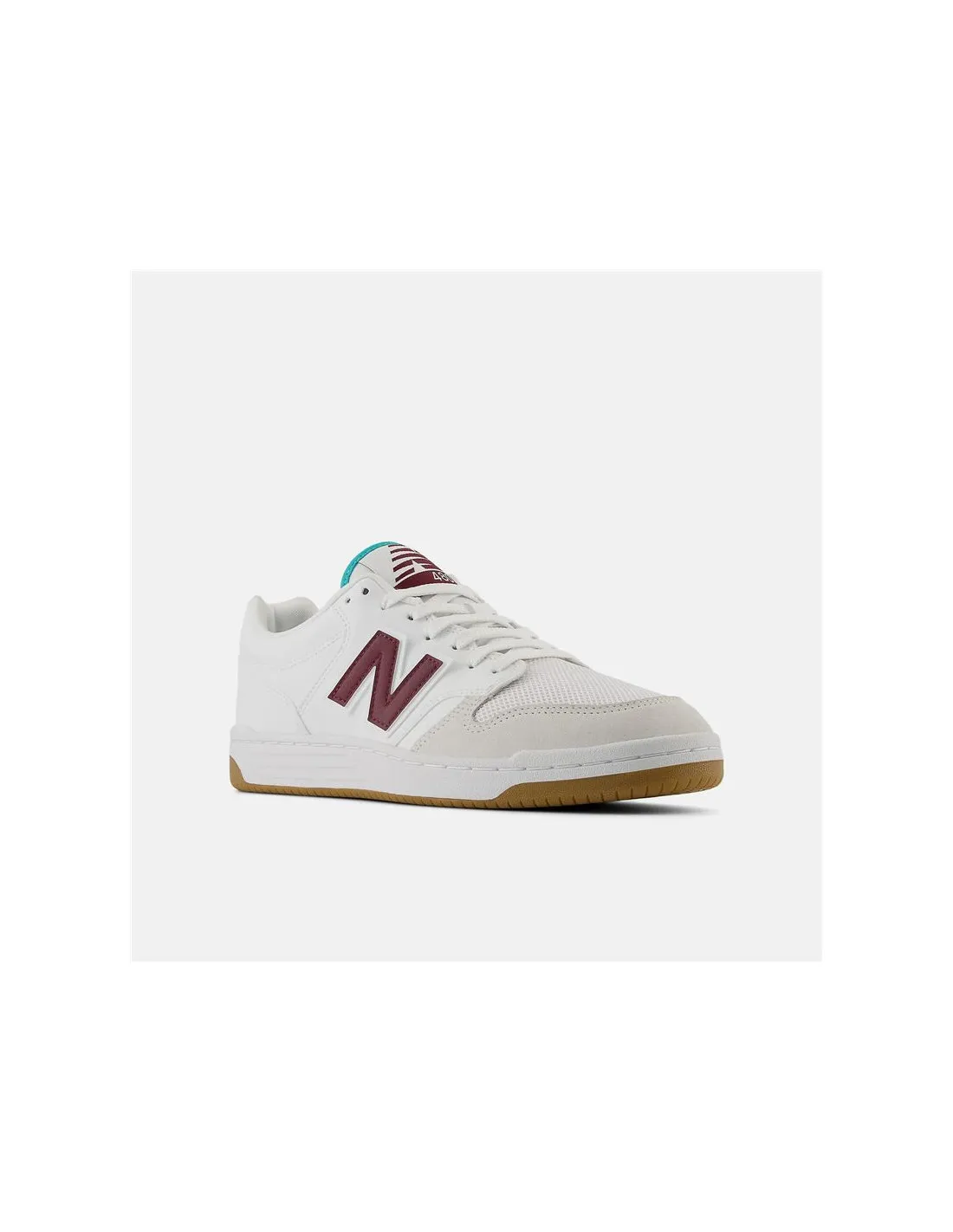Zapatillas New Balance 480 Hombre Blanco