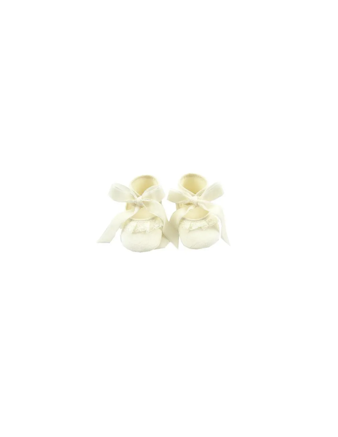 Zapatito terciopelo con puntilla Paz de Paz Rodriguez Invierno