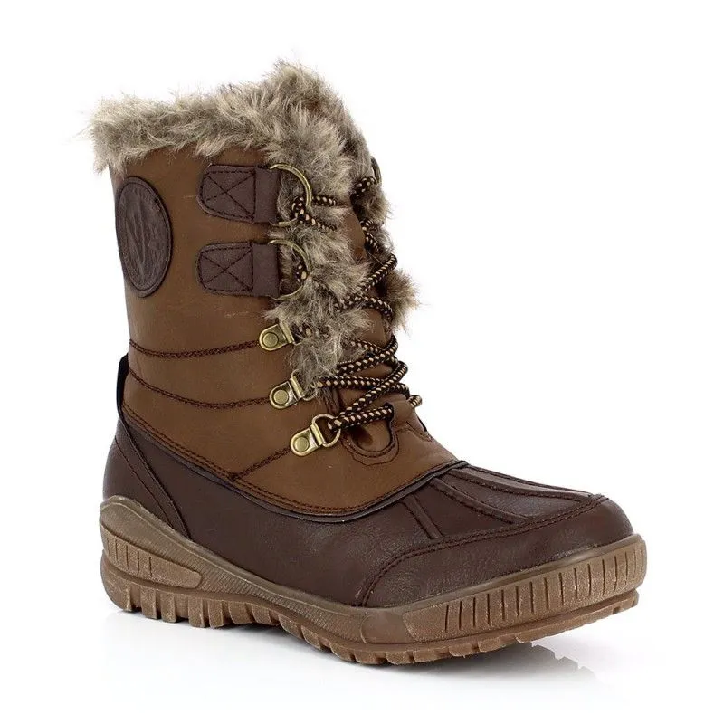 ZAPATOS DE APRESSKI KIMBERFEEL DELMOS (CHOCOLAT) MUJER