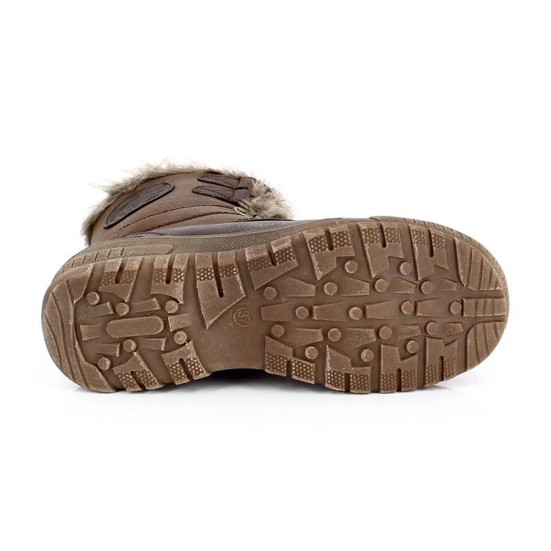 ZAPATOS DE APRESSKI KIMBERFEEL DELMOS (CHOCOLAT) MUJER
