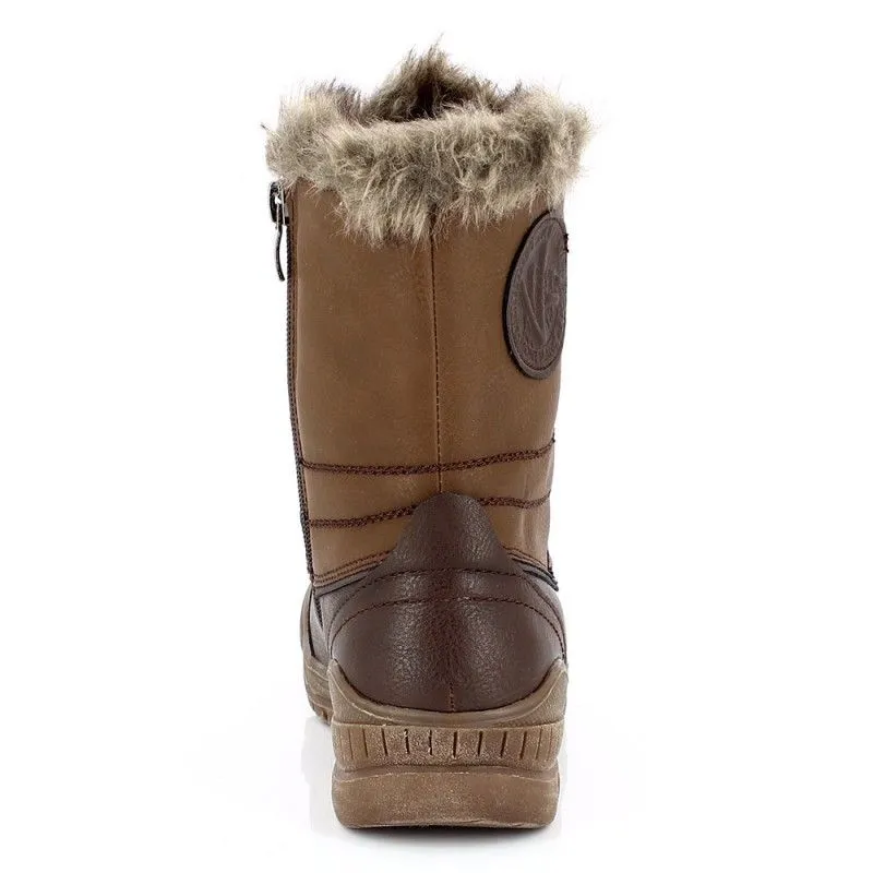 ZAPATOS DE APRESSKI KIMBERFEEL DELMOS (CHOCOLAT) MUJER