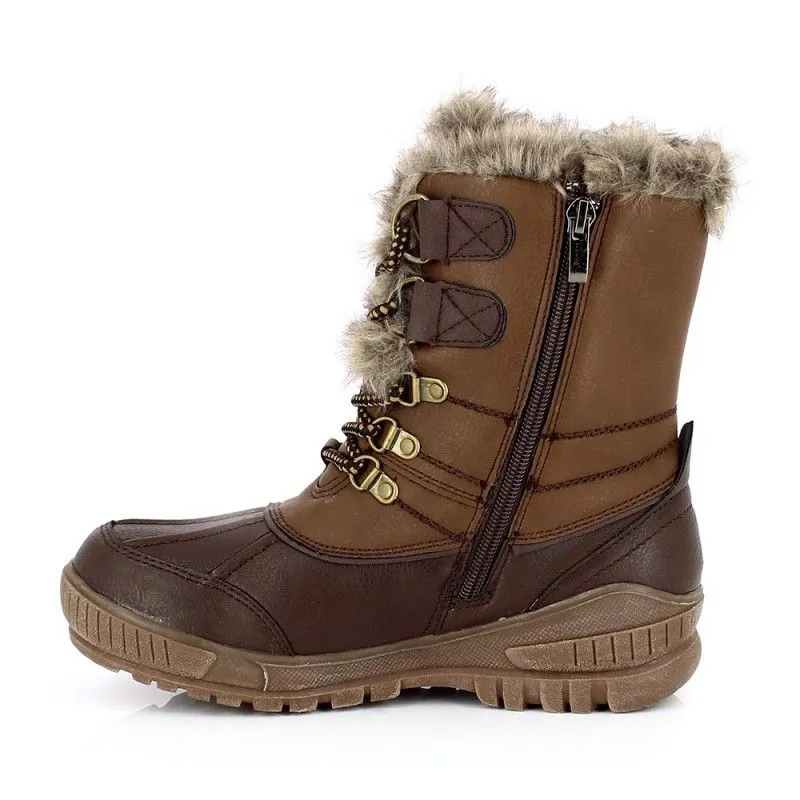 ZAPATOS DE APRESSKI KIMBERFEEL DELMOS (CHOCOLAT) MUJER